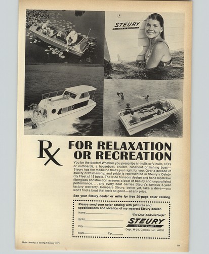 1971 paper boat steury - ad,