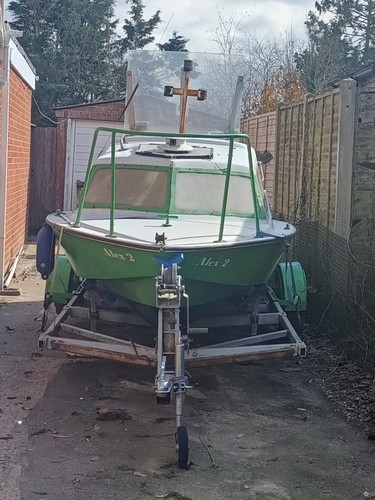 Fishing boat with trailer - with,