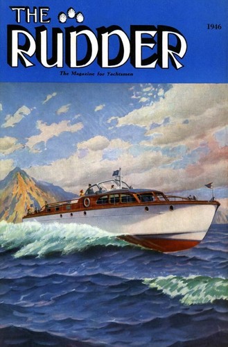 1946 boating travel speedboat - travel,