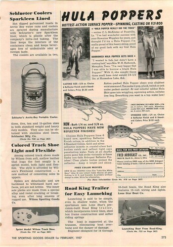 1957 advert fred arbogast - advert,