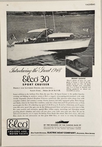 1947 print elco sport - print, 30