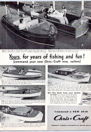 Chris craft boats runabout - chris-craft,