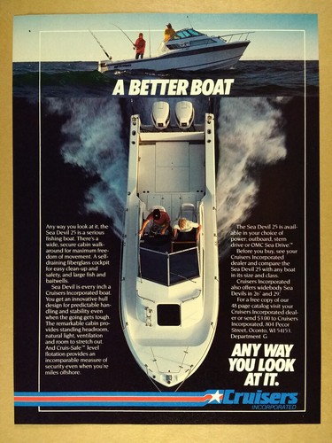 1987 cruisers inc sea - inc, devil