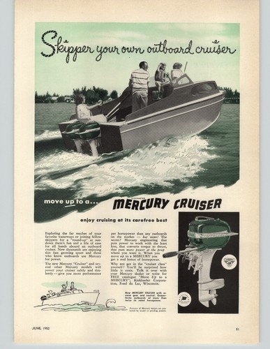 1952 paper mercury cruiser - mercury,