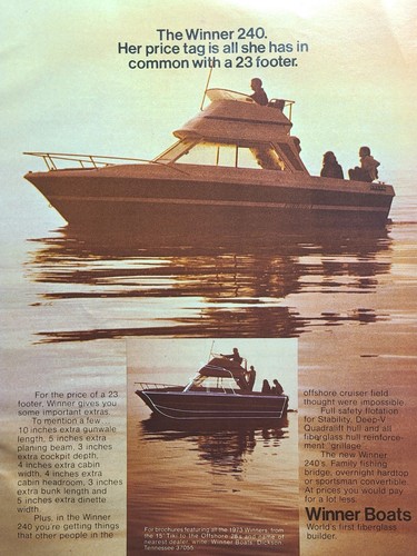 Winner 240 cruiser boats - cruiser,